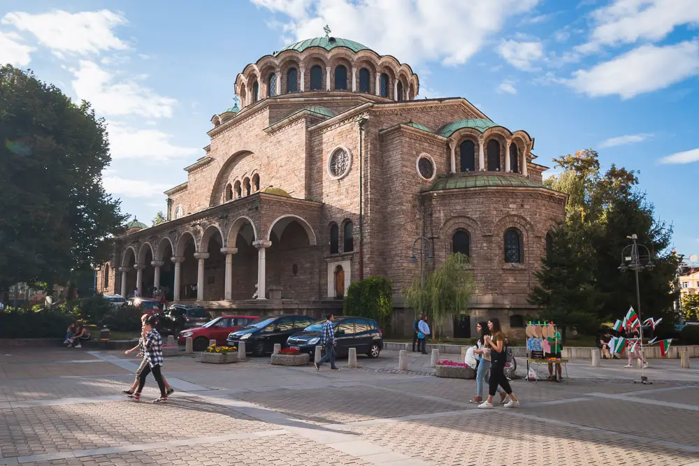 Kathedrale Sweta Nedelja in Sofia in Bulgarien