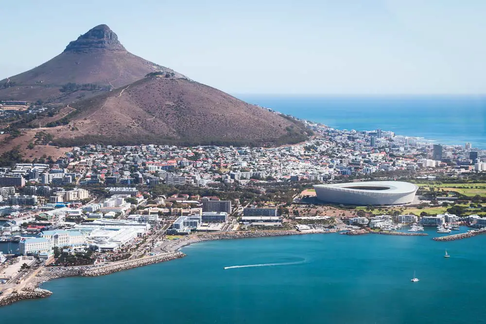 Lion s Head in Kapstadt in Südafrika Lion s Head in Kapstadt in Südafrika