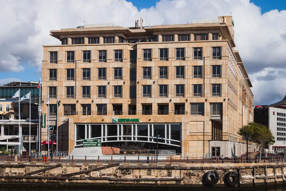 Nedbank in der VA Waterfront in Kapstadt in Südafrika