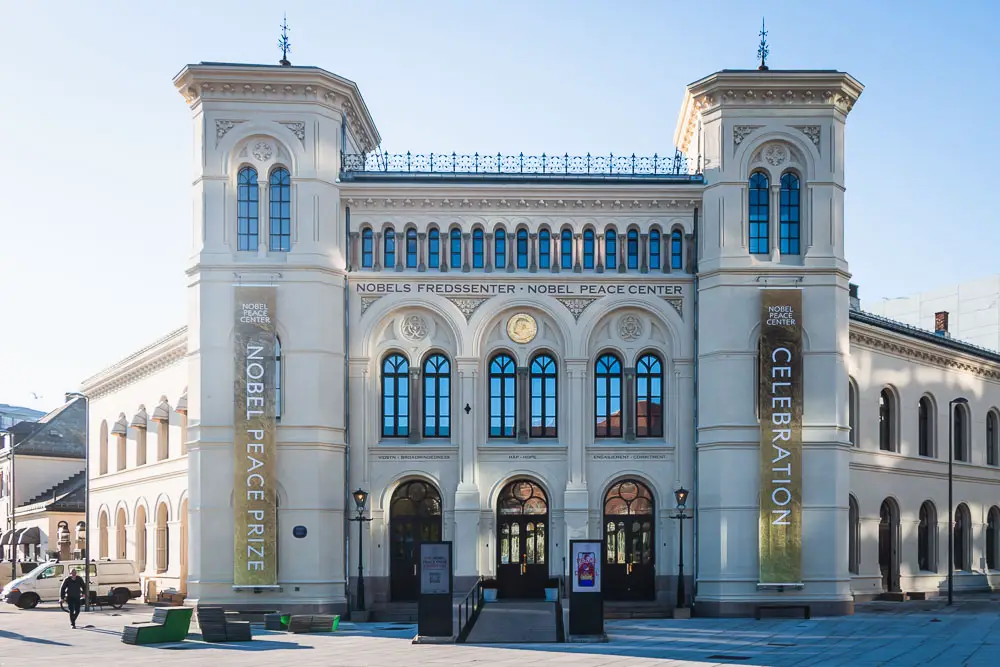 Nobel Peace Prize Museum in Oslo in Norwegen Nobel Peace Prize Museum in Oslo in Norwegen