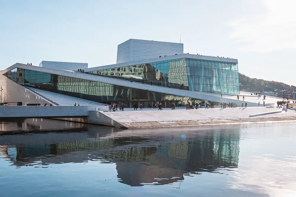 Olsoer Opernhaus in Oslo in Norwegen