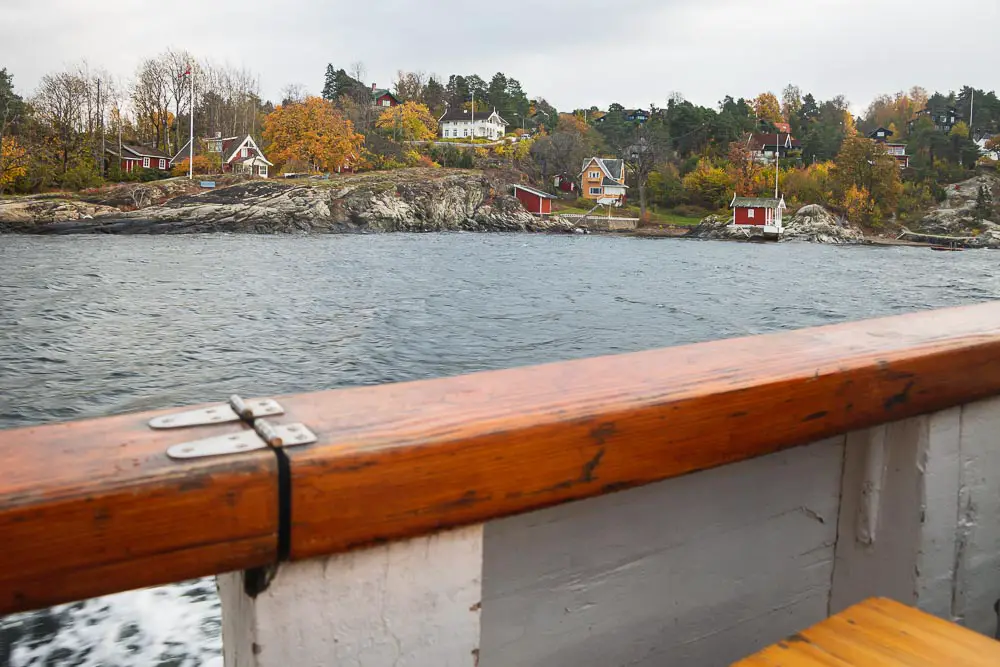 Olsofjord Schiff in Oslo in Norwegen