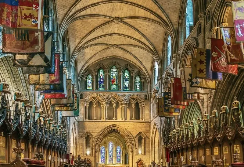 St. Patrick´s Cathedral in Dublin in Irland St. Patrick´s Cathedral in Dublin in Irland