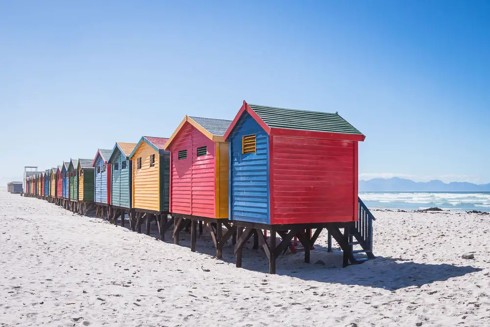 Strandhaus Muizenberg in Südafrika Strandhaus Muizenberg in Südafrika