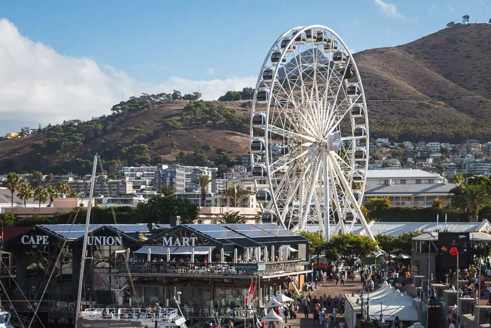 Victoria & Alfred Waterfront in Kapstadt in Südafrika Victoria & Alfred Waterfront in Kapstadt in Südafrika