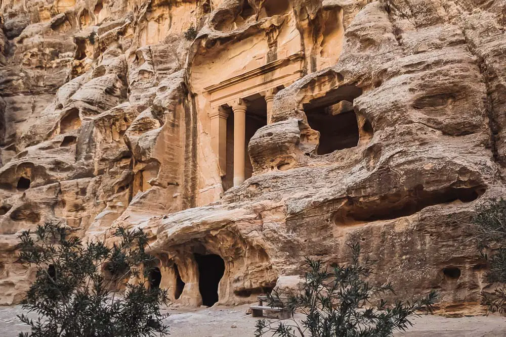 Little Petra Ruinen in Jordanien Little Petra Ruinen in Jordanien