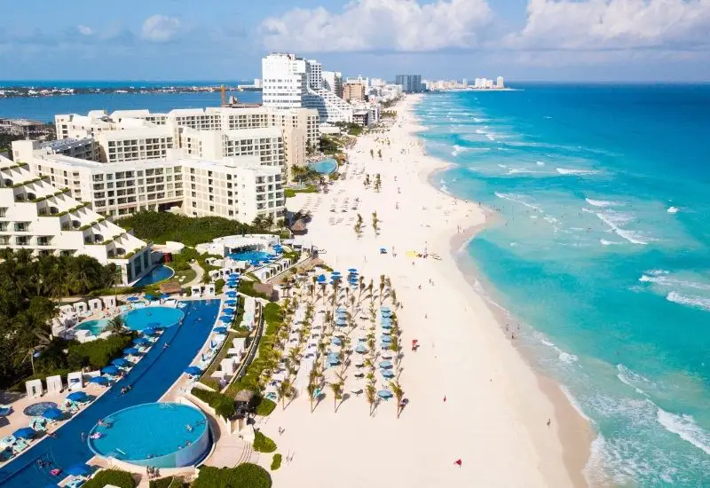Zona Hotelera in Cancun in Mexiko