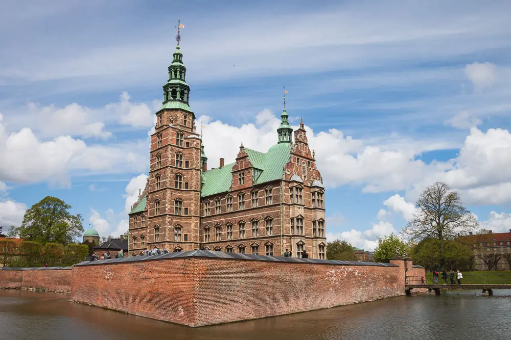 Schloss Rosenborg in Kopenhagen in Dänemark Schloss Rosenborg in Kopenhagen in Dänemark