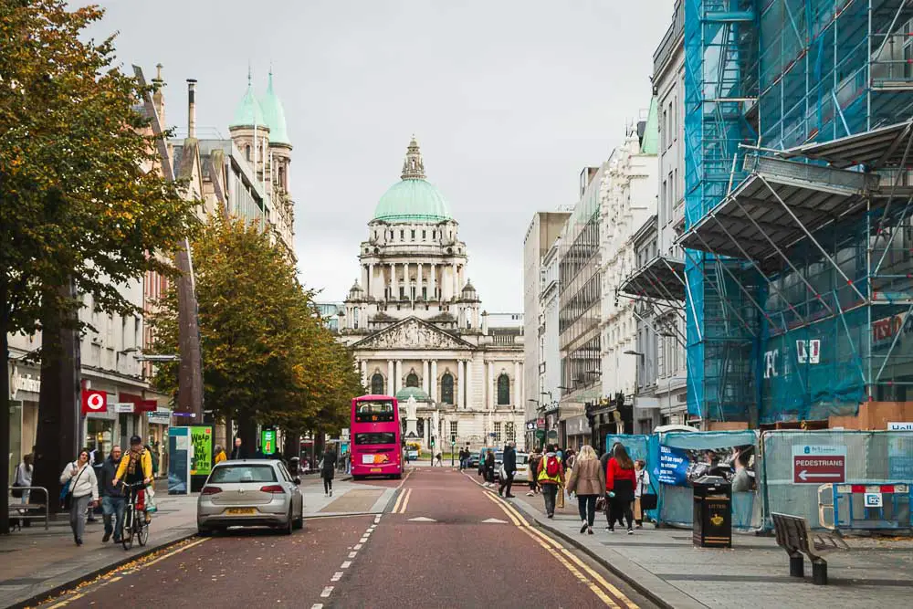 Belfast in Nordirland im UK Belfast in Nordirland im UK