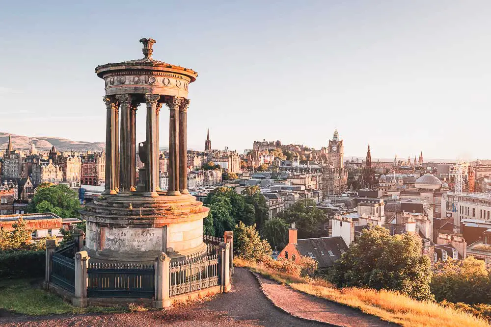 Edinburgh in Schottland im UK Edinburgh in Schottland im UK