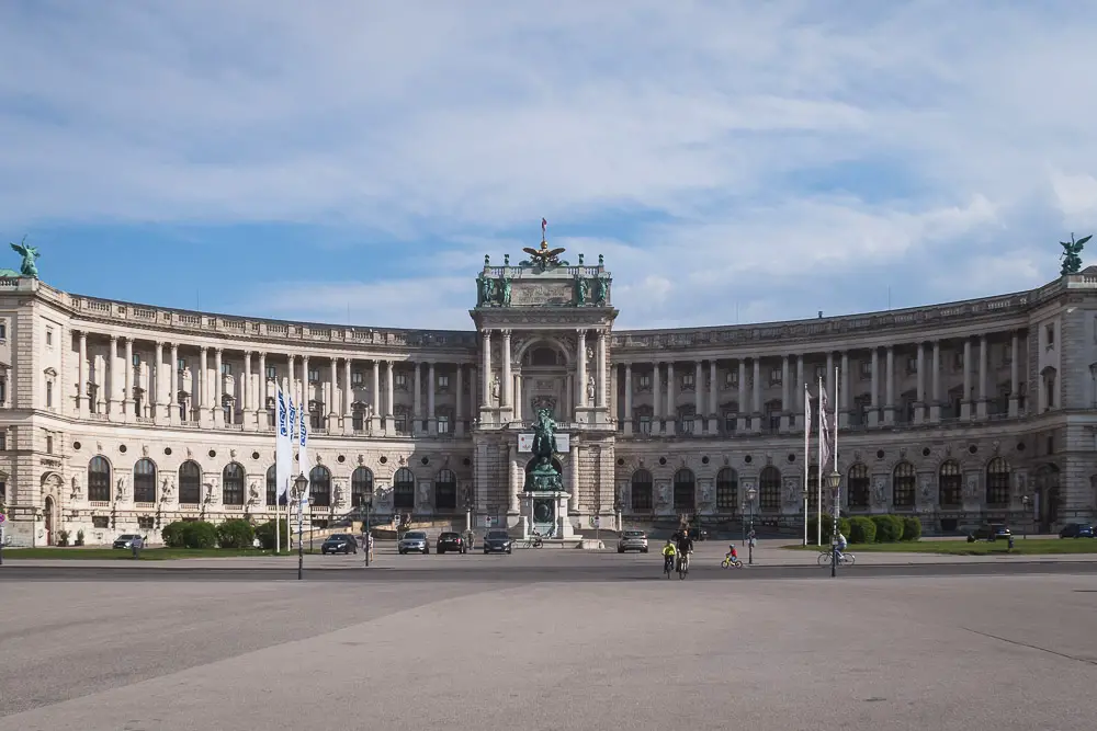Hofburg in Wien in Österreich Hofburg in Wien in Österreich