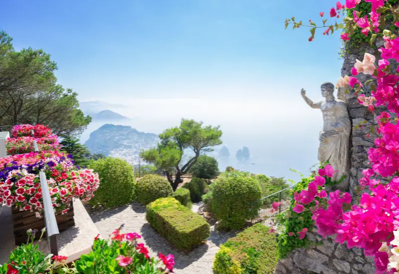 Insel Capri in Italien Insel Capri in Italien