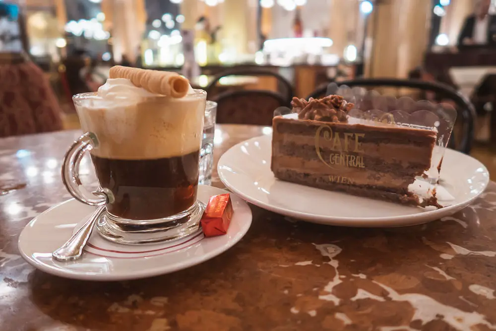 Kaffeehaus in Wien in Österreich Kaffeehaus in Wien in Österreich