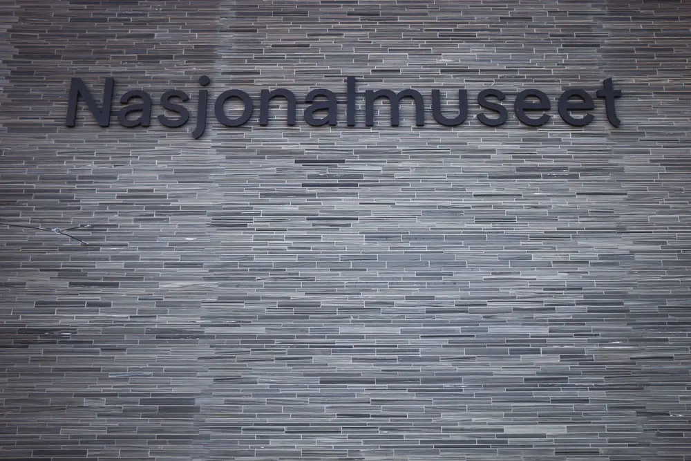 Nasjonalmuseet Nationalmuseum in Oslo in Norwegen