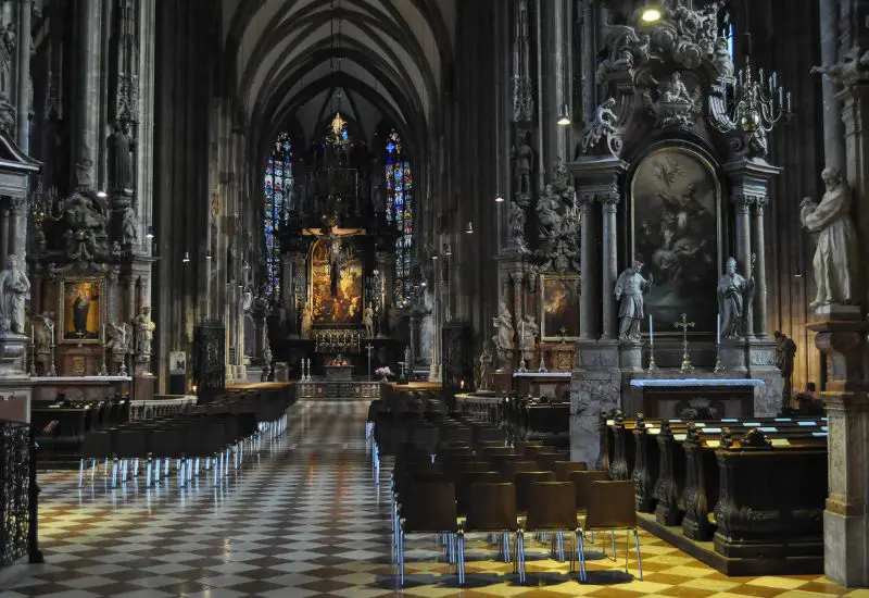 Stephansdom in Wien in Österreich