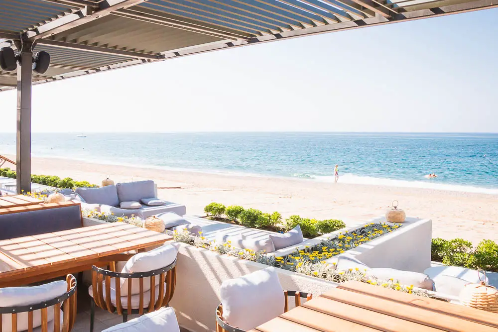 Hotel mit Blick auf das Meer