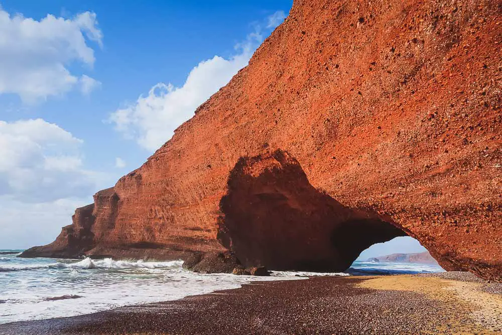 Legzira Beach in Marokko