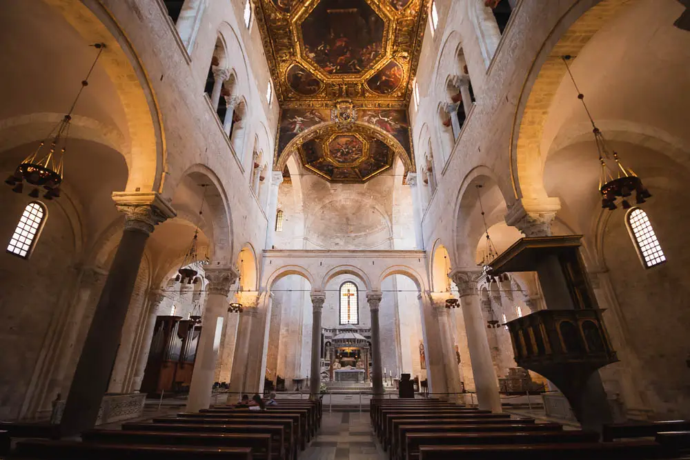 Basilika San Nicola Bari in Italien Basilika San Nicola Bari in Italien