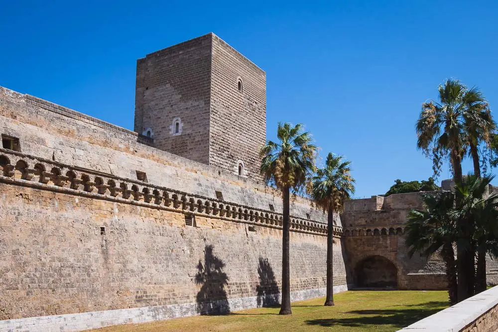 Castello svevo di Bari in Italien Castello svevo di Bari in Italien