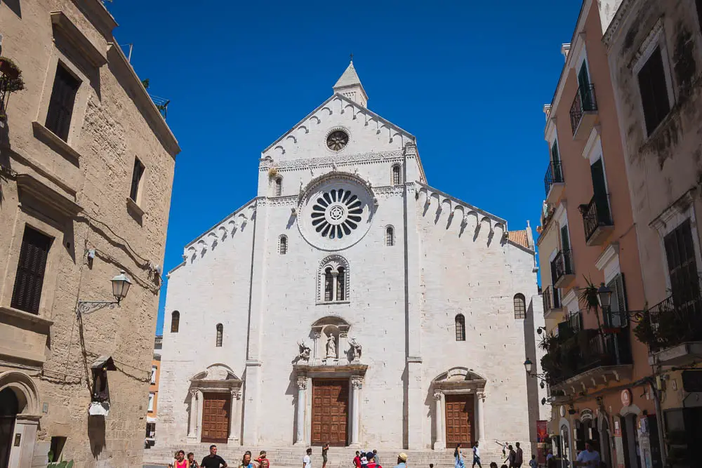 Kathedrale San Sabino in Bari in Italien Kathedrale San Sabino in Bari in Italien