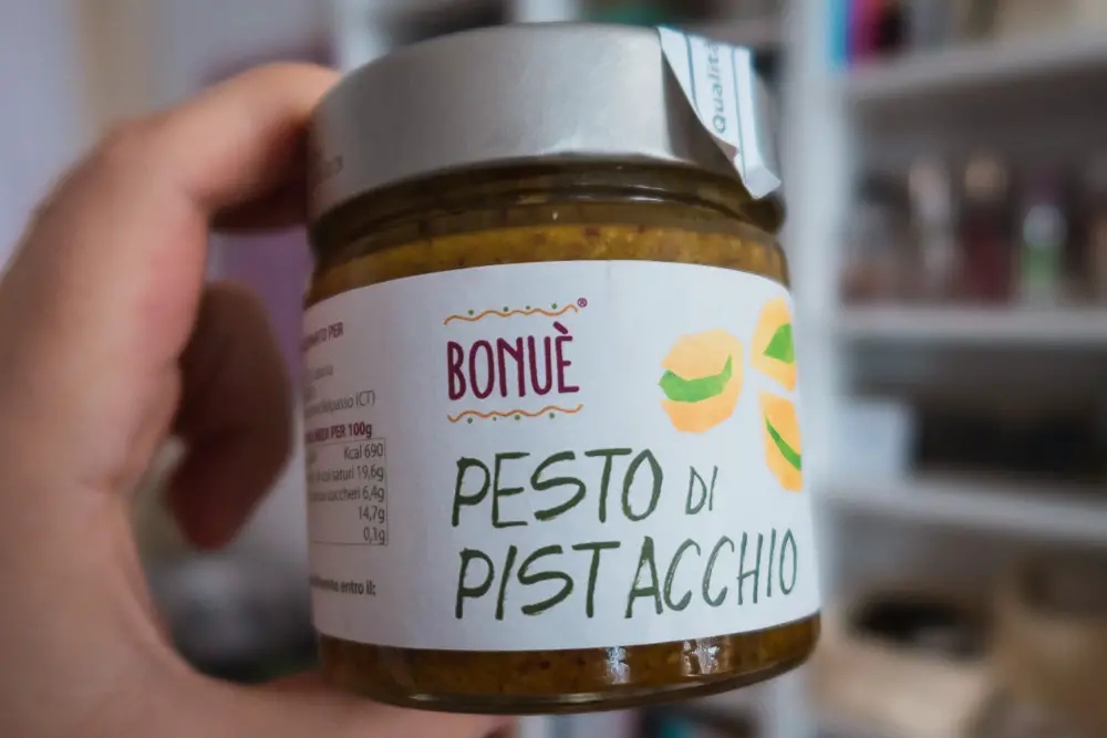 Pistazien Pesto aus Italien