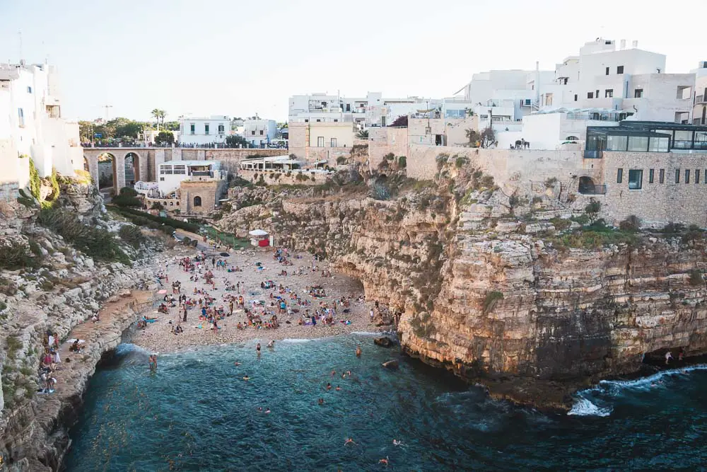 Polignano a Mare in Italien