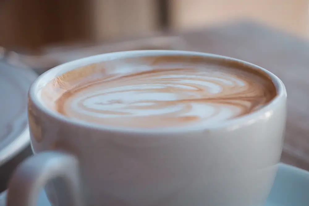 Tasse mit Kaffee aus Italien