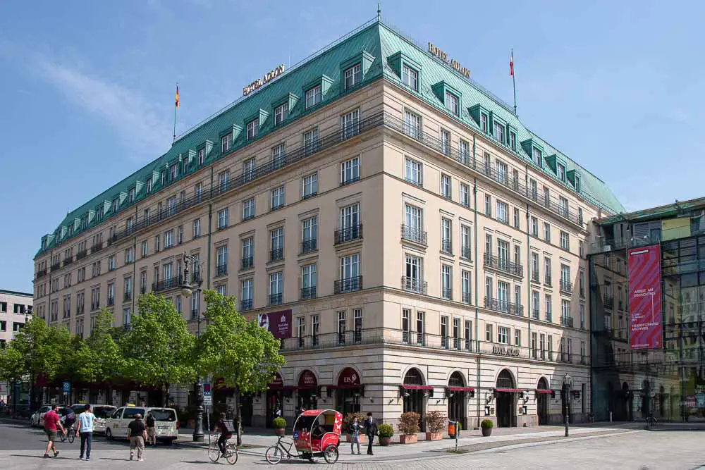 Hotel Adlon in Berlin in Deutschland