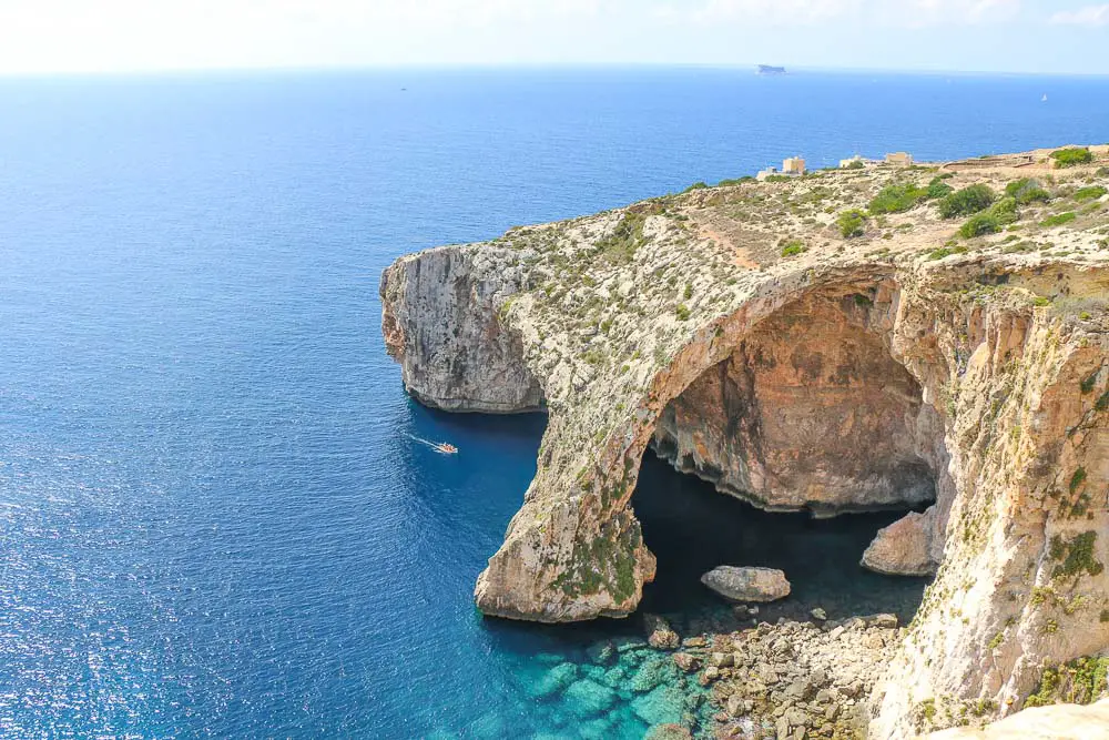Blaue Grotte in Malta