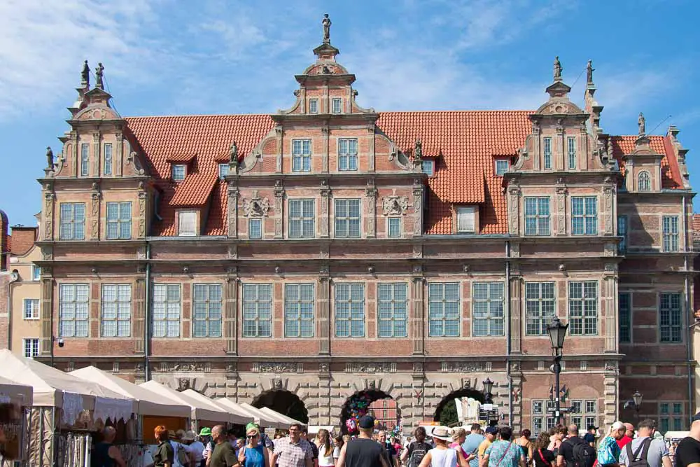 Grünes Tor in Danzig in Polen