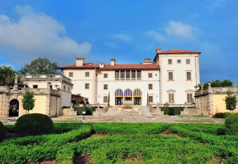 Vizcaya Museum in Miami in den USA