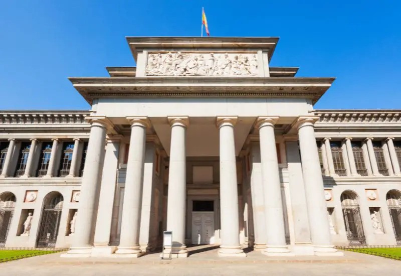 Museo del Prado in Madrid in Spanien