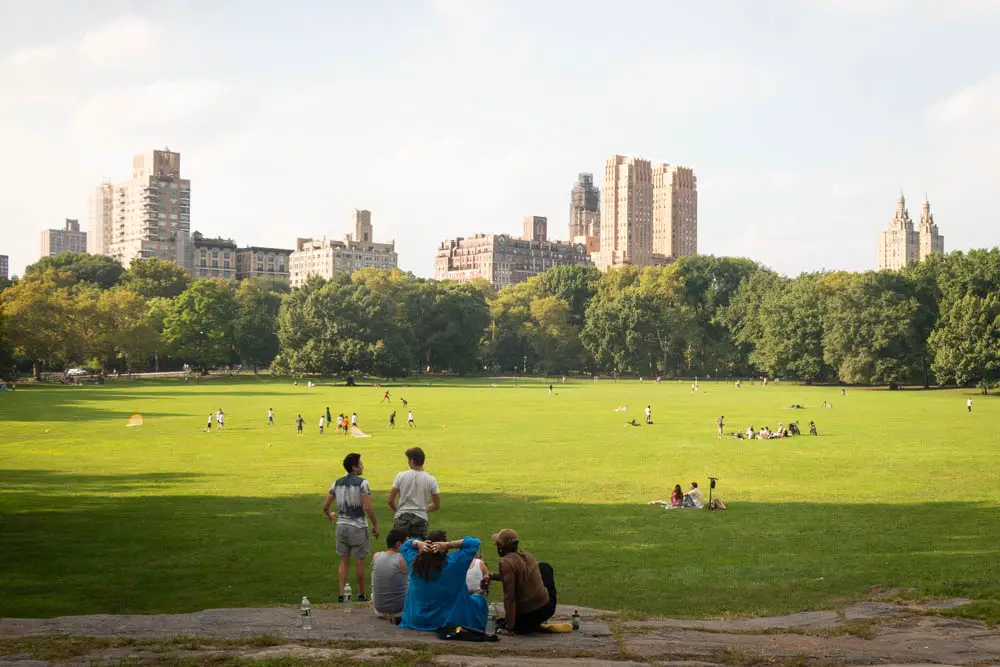 Central Park in New York in den USA