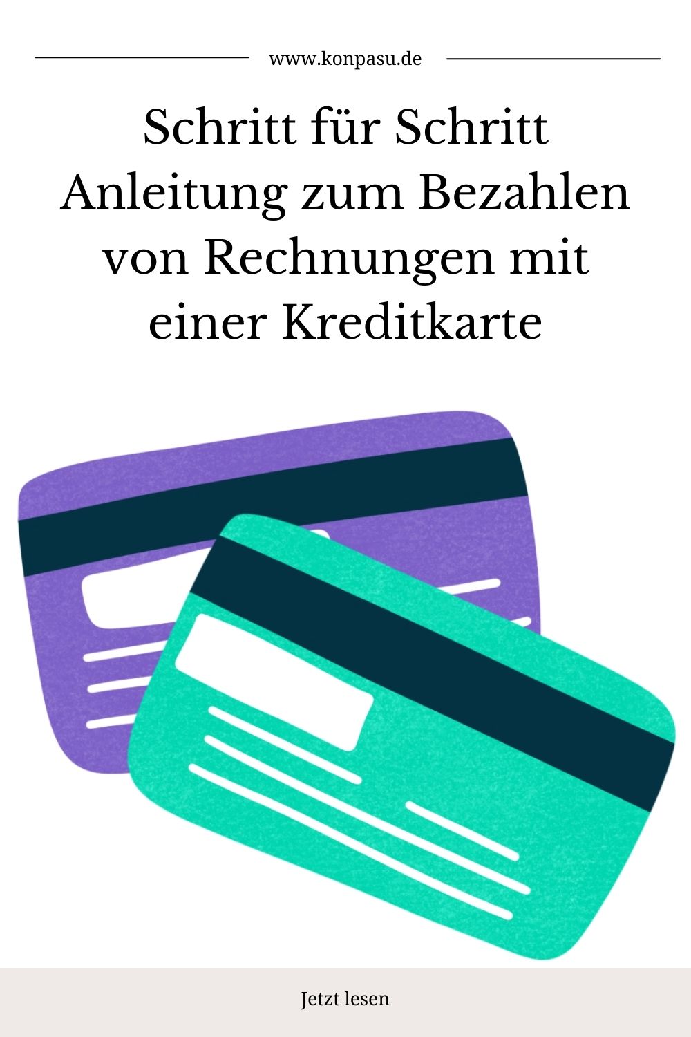 Rechnung mit Kreditkarte bezahlen So funktioniert es