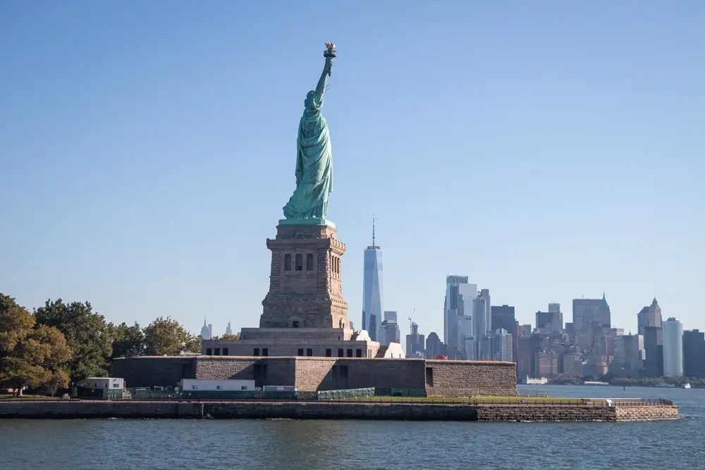 Freiheitsstatue in New York in den USA Freiheitsstatue in New York in den USA