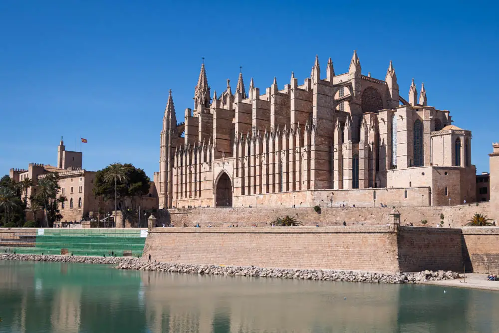 Kathedrale von Palma auf Mallorca in Spanien