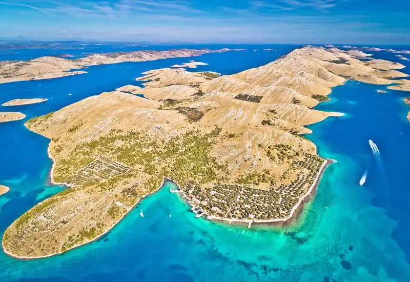 Kornati Inseln Nationalpark in Kroatien