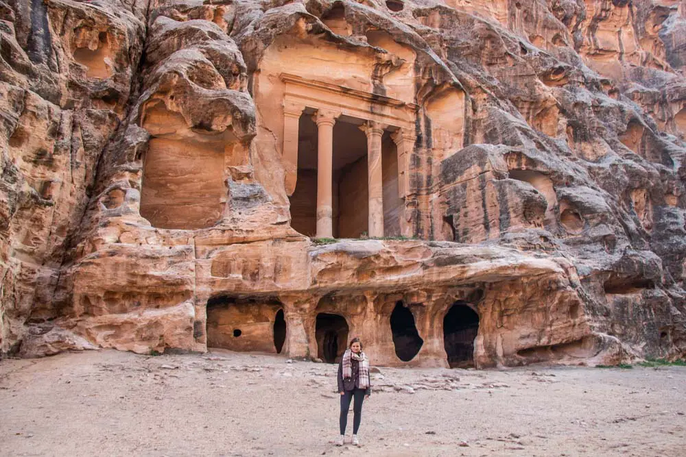 Daria Little Petra in Jordanien