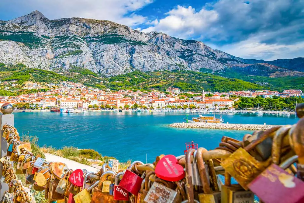 Makarska in Kroatien