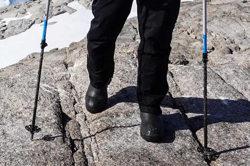 Schuhe in der Antarktis Schuhe in der Antarktis